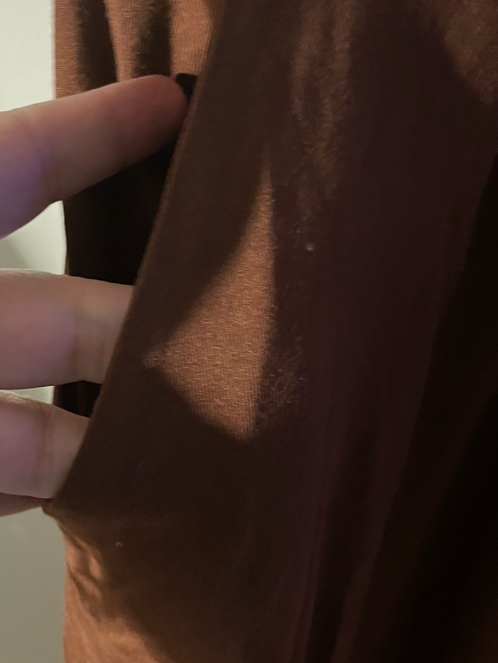 Quince (NWT) Brown Short-Sleeve Gathered-Waist Midi Dress With Pockets Size S - Picture 5 of 9